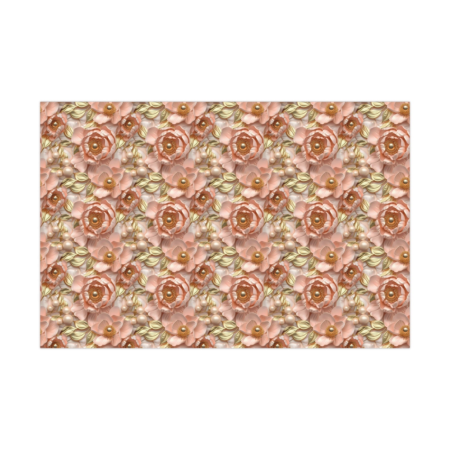 3D FLORAL FOUR