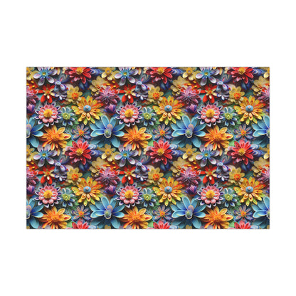 3D BOLD FLOWER TWO